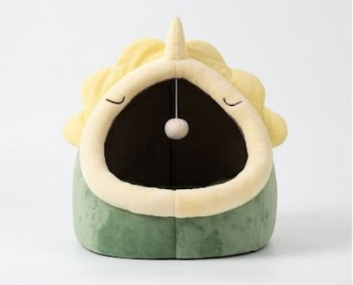 Maison Chat Dinosaure – Cosy & Originale