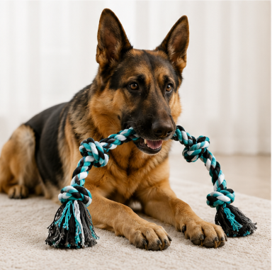 Jouet Corde Chien – Morsure & Tir à la Corde
