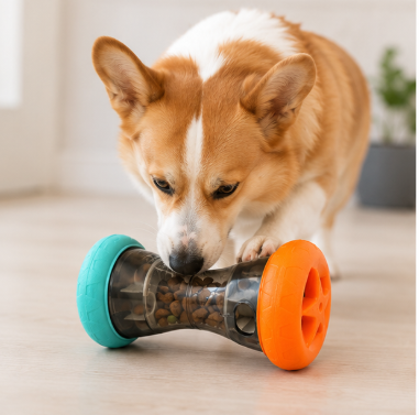 Distributeur Croquettes Interactif – Chien