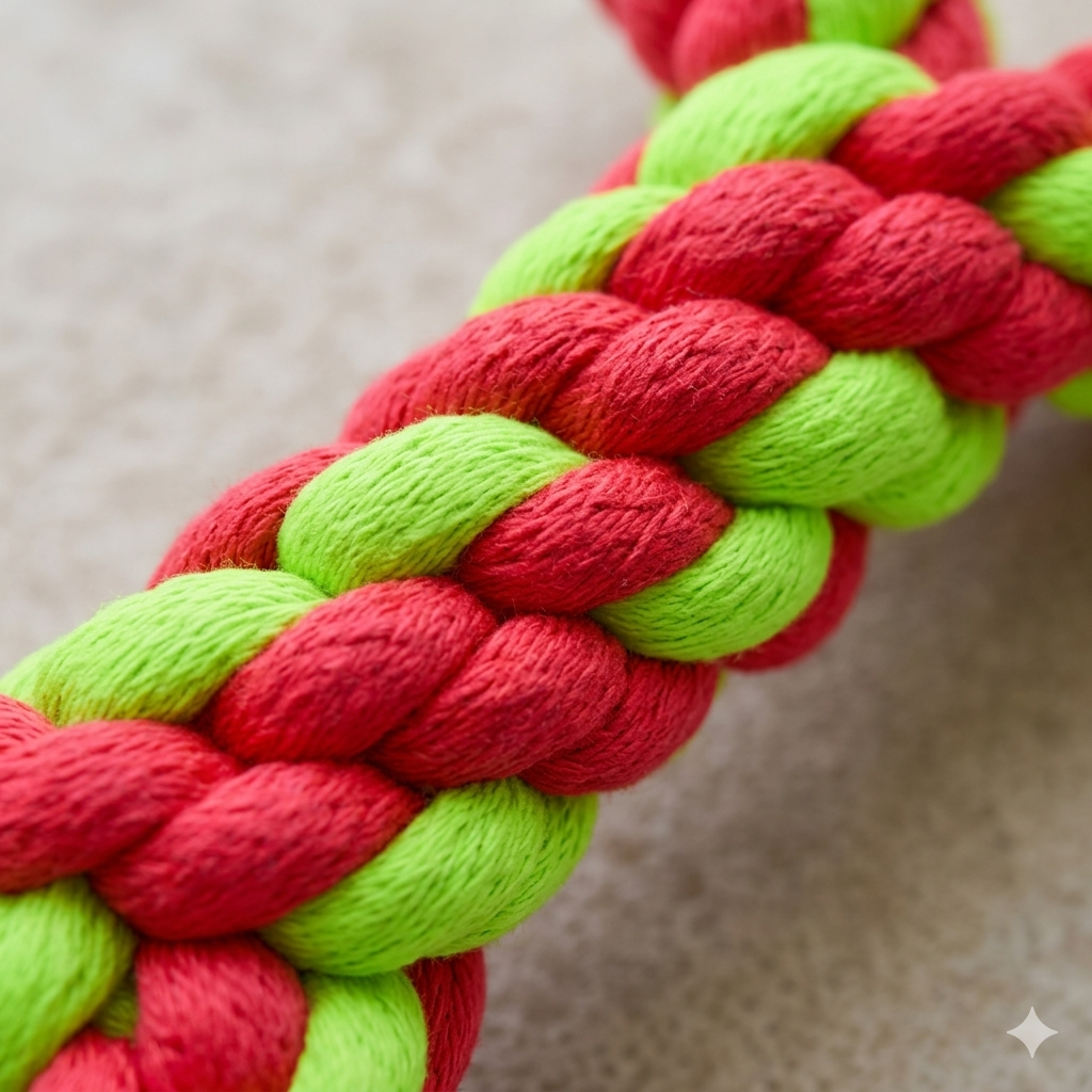 Jouet Corde Chien – Tressée Résistante – Tir à la Corde