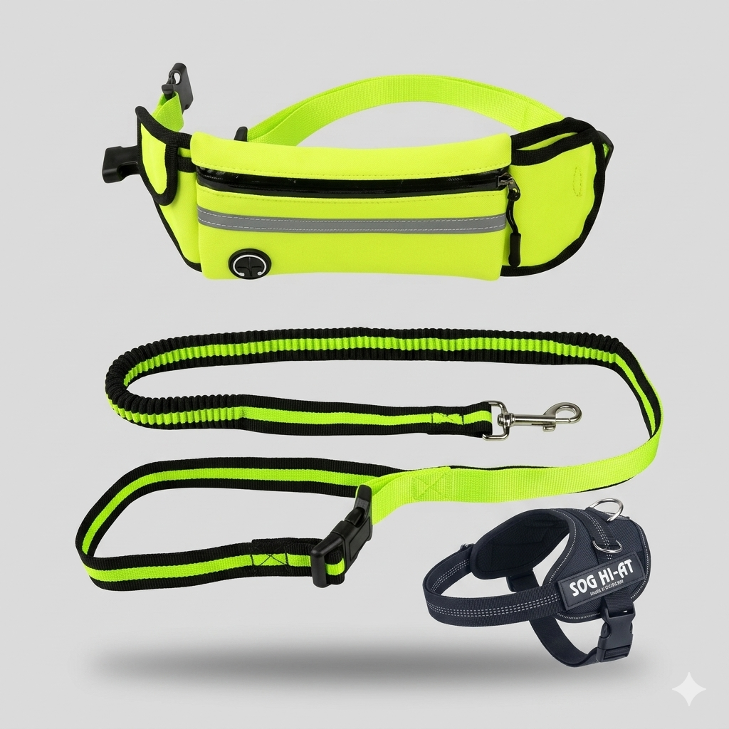 Sac de Sport avec Laisse Réfléchissante – Chien