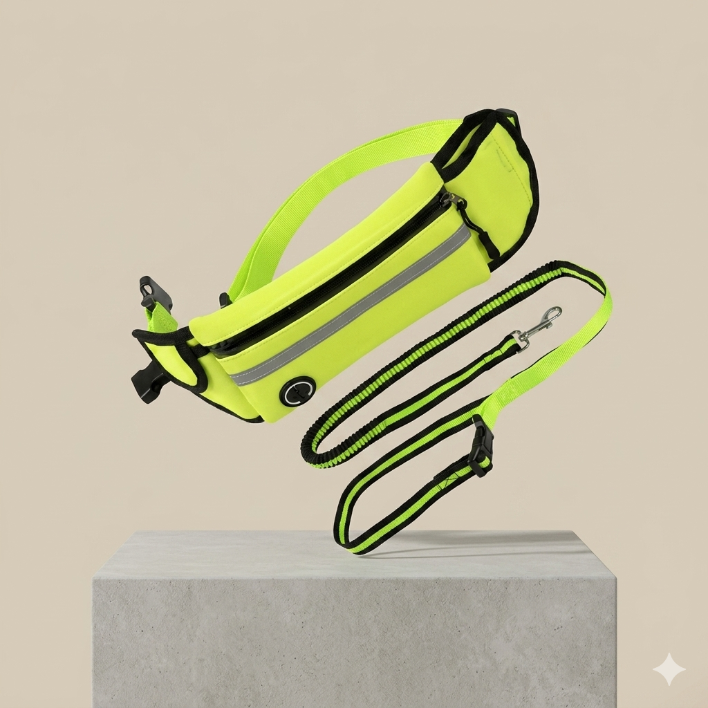 Sac de Sport avec Laisse Réfléchissante – Chien