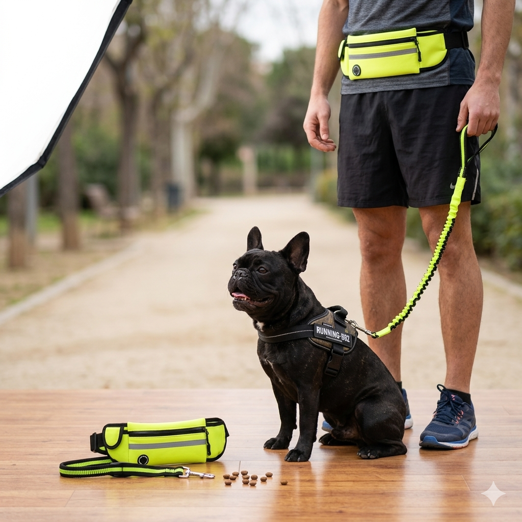 Sac de Sport avec Laisse Réfléchissante – Chien