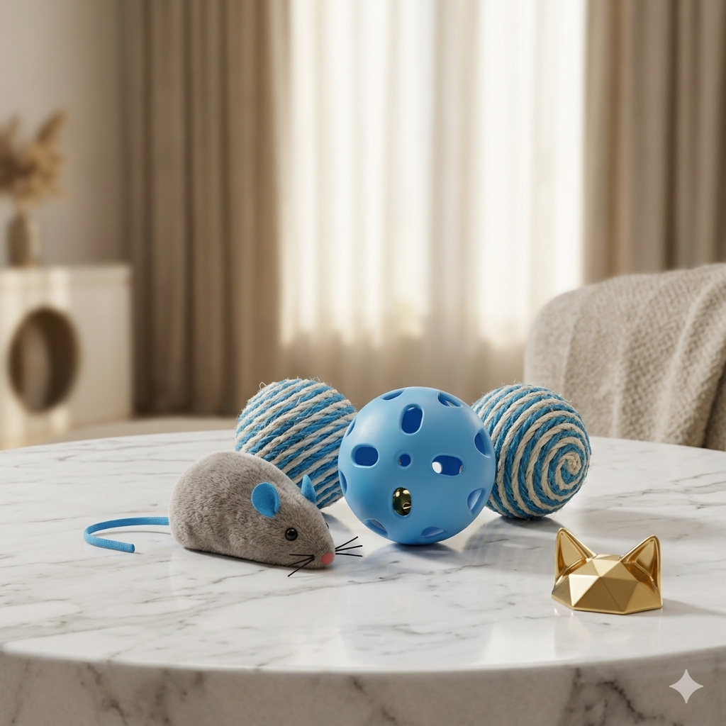 Jouet Souris Chat – Clochette & Sisal