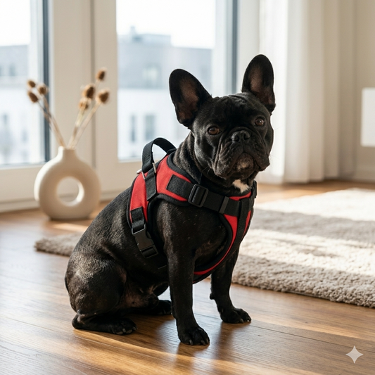 Harnais Chien Réglable – Sangle Poitrine – Multicolore